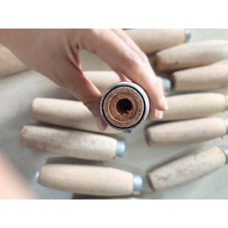 Cán dao, cán đục bằng gỗ ( dao yếm)