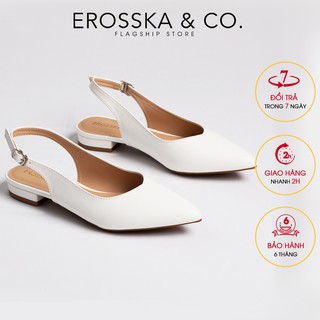 Giày Nữ Đế Bệt Mũi Nhọn Erosska EL001