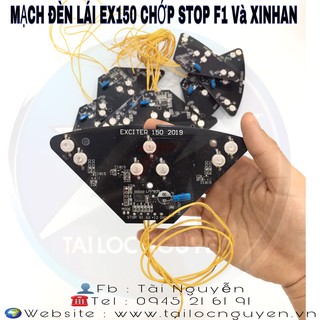 Mạch đèn lái tích hợp xinhan và stop đèn hậu ex150