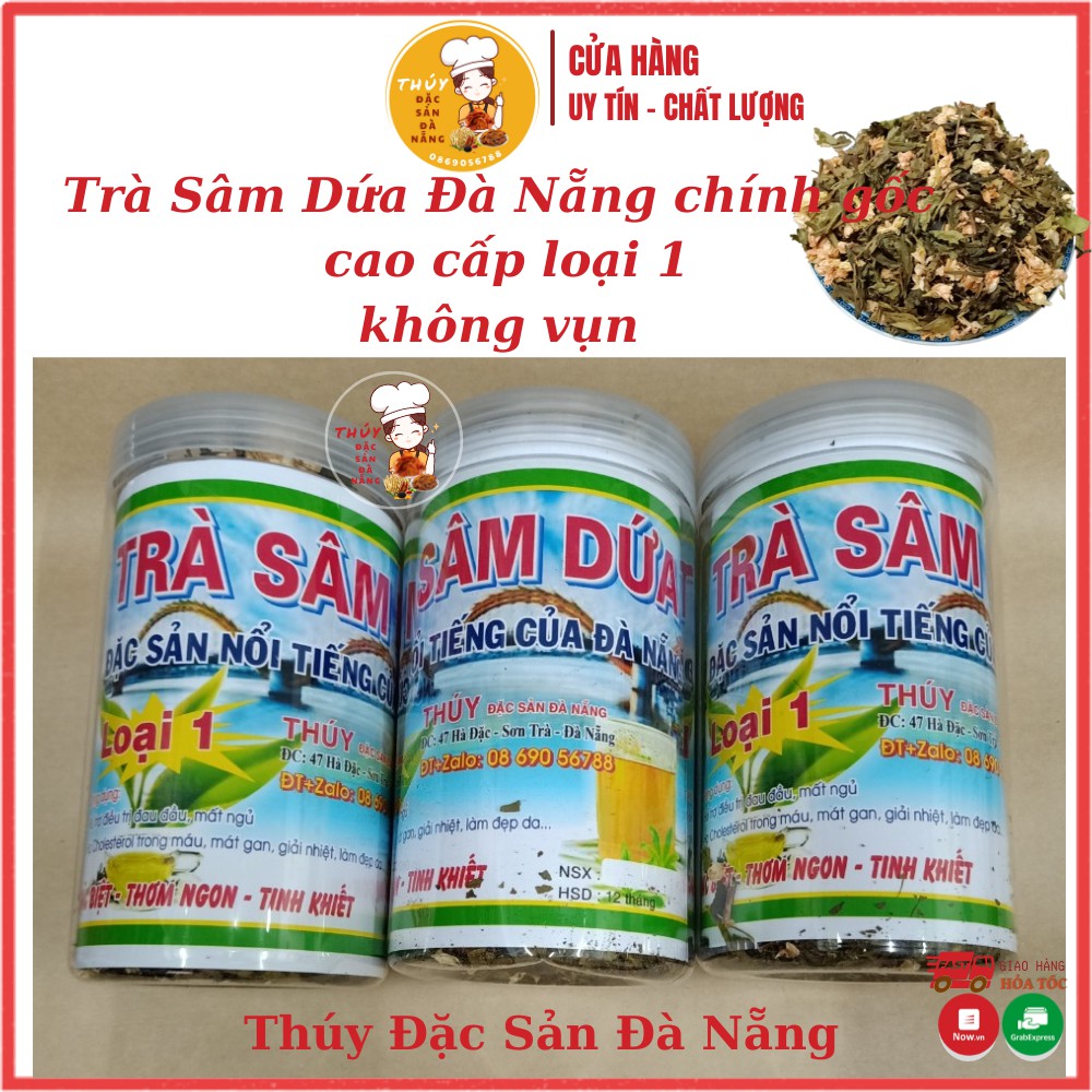 Trà sâm dứa vị trà tiên cao cấp loại 1 Thúy Đặc Sản Đà Nẵng thơm ngon hảo hạng trà không có vụn