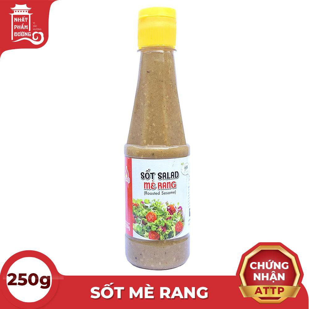 Nước sốt mè rang 250g sốt trộn salad chấm rong nho ngon - Việt Chef