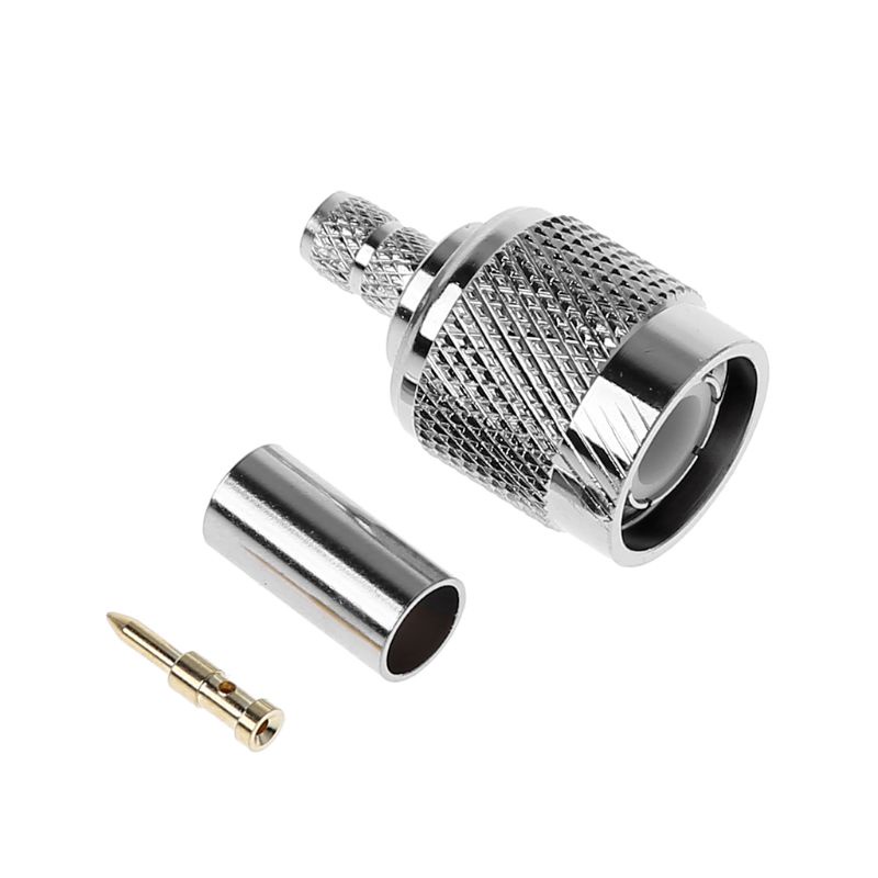 Đầu Nối RF Mạ Niken Cho Dây Cáp RG58 RG142 RG400 LM