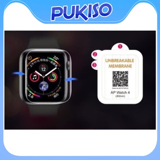 Miếng dán dẻo skin PPF Apple Watch phục hồi trầy xước size 38 40 42 44 41 45mm - Pukiso