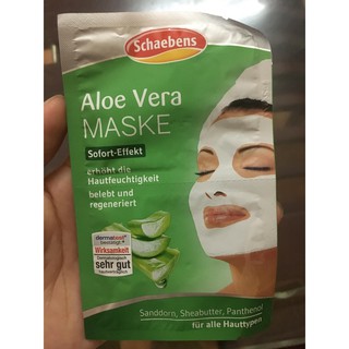 Mặt nạ lô hội Aloe Vera maske Schaebens Đức