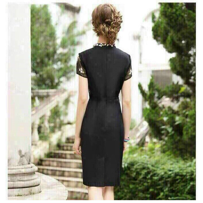 HÀNG NHẬP - ĐẦM BODY XÔ THÊU HOA CAO CẤP - MH16395 | BigBuy360 - bigbuy360.vn