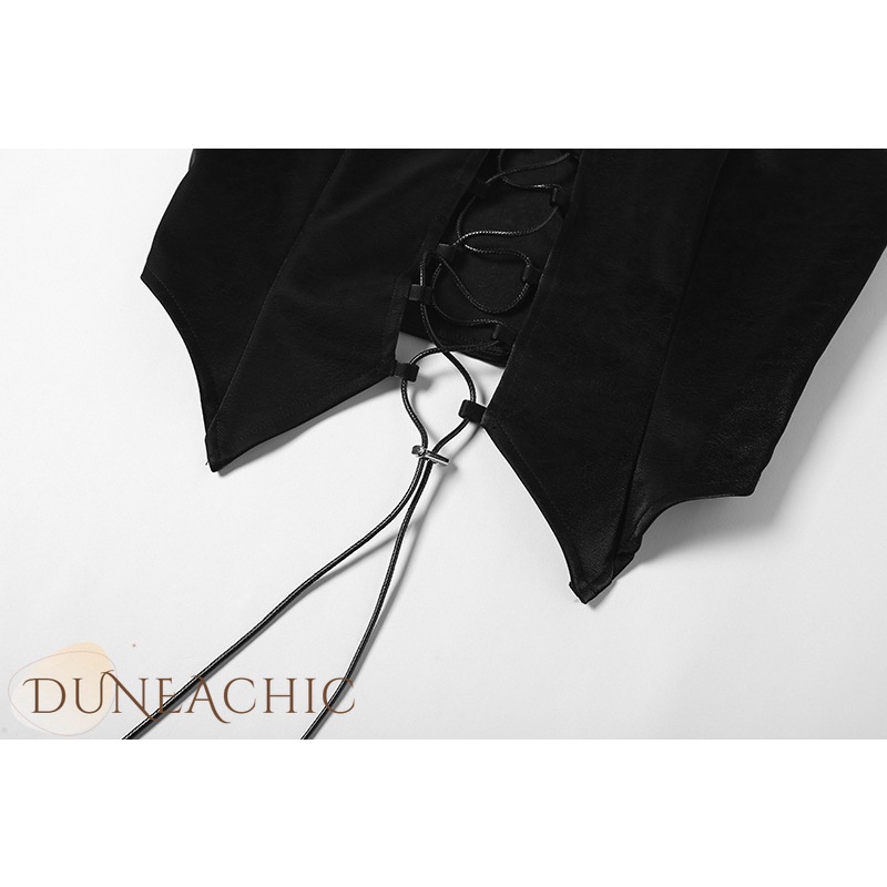 DUNEA Áo Ống Không Tay Thắt Nơ Quyến Rũ Cho Nữ