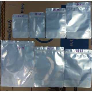 Combo 10kg túi zip loại 2: gồm 1 mặt nhôm và 1 mặt trong đáy đứng
