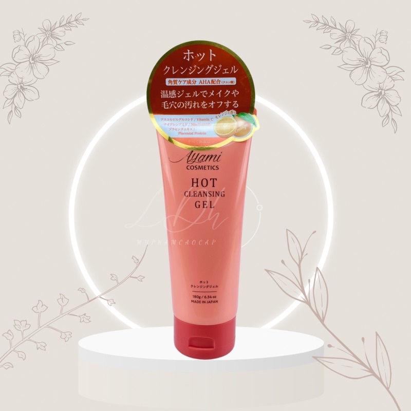 Tẩy Trang Nóng Hương Cam Nhật Bản AYAMI COSMETICS Hot Cleansing Gel 180g