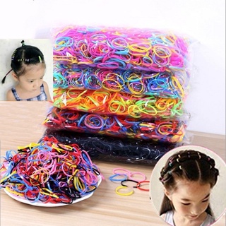 Set 10 Dây Buộc Tóc Co Giãn