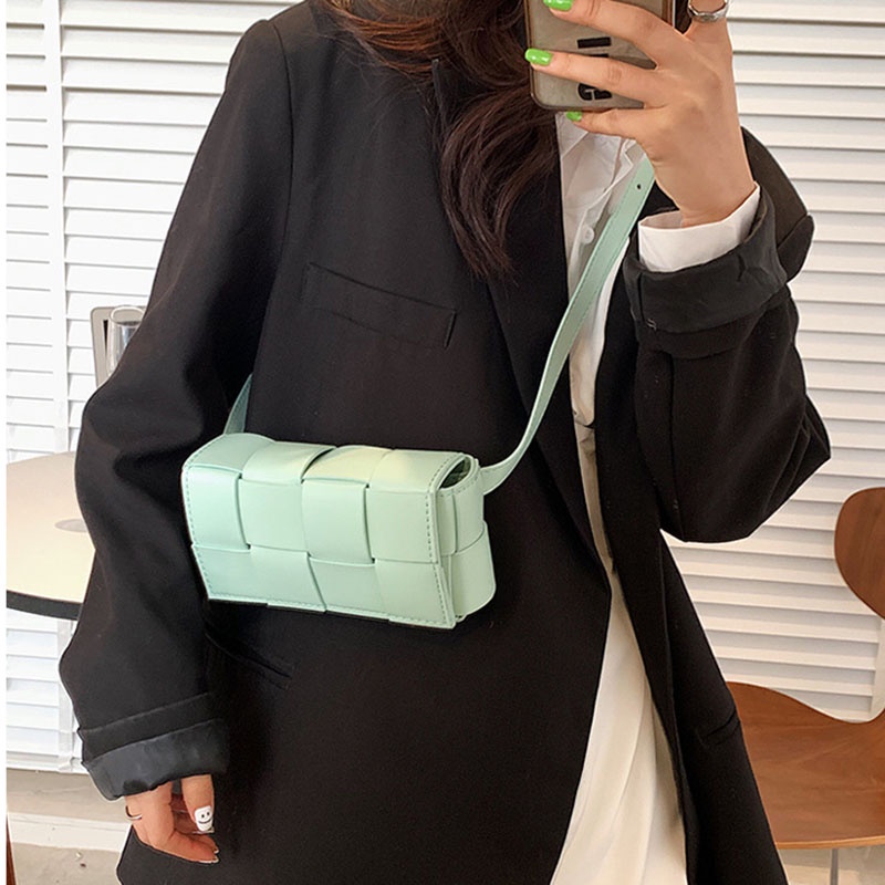 Túi đeo chéo IELGY dạng dệt thời trang sành điệu cho nữ