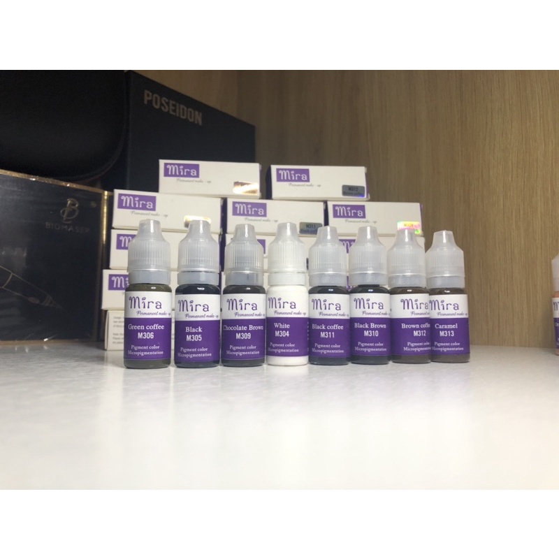 Mực MIRA Mực Phun Xăm ,Mực ĐỨC Chuẩn