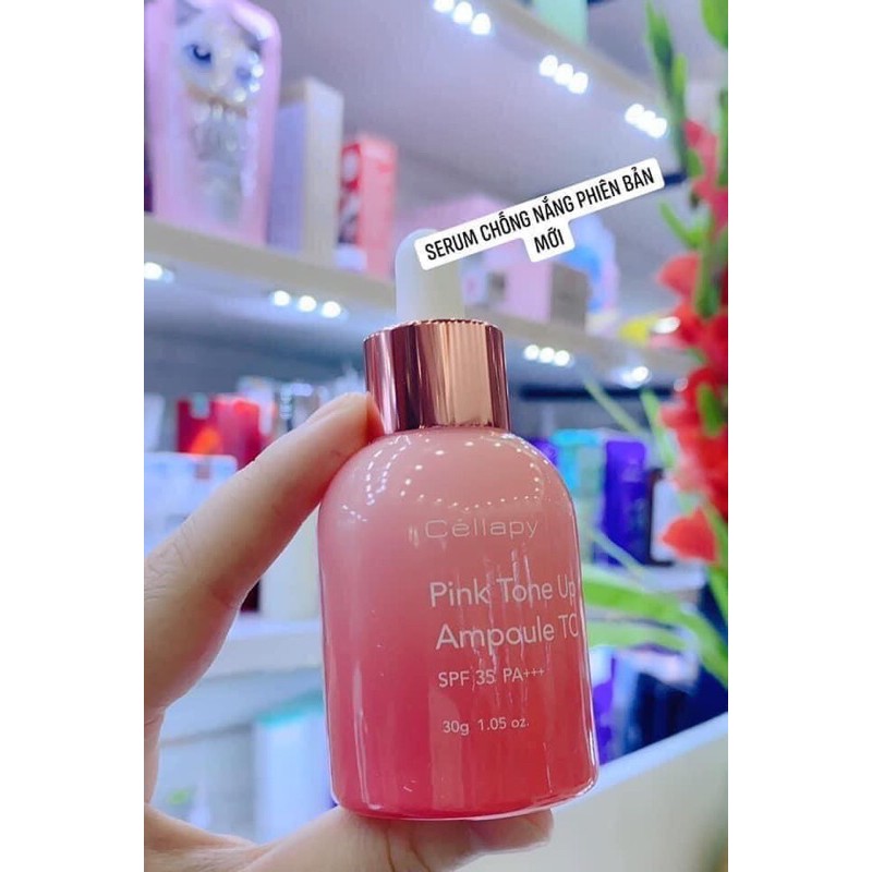 Serum dưỡng trắng hồng, nâng tone CELLAPY PINK TONE UP AMPOULE