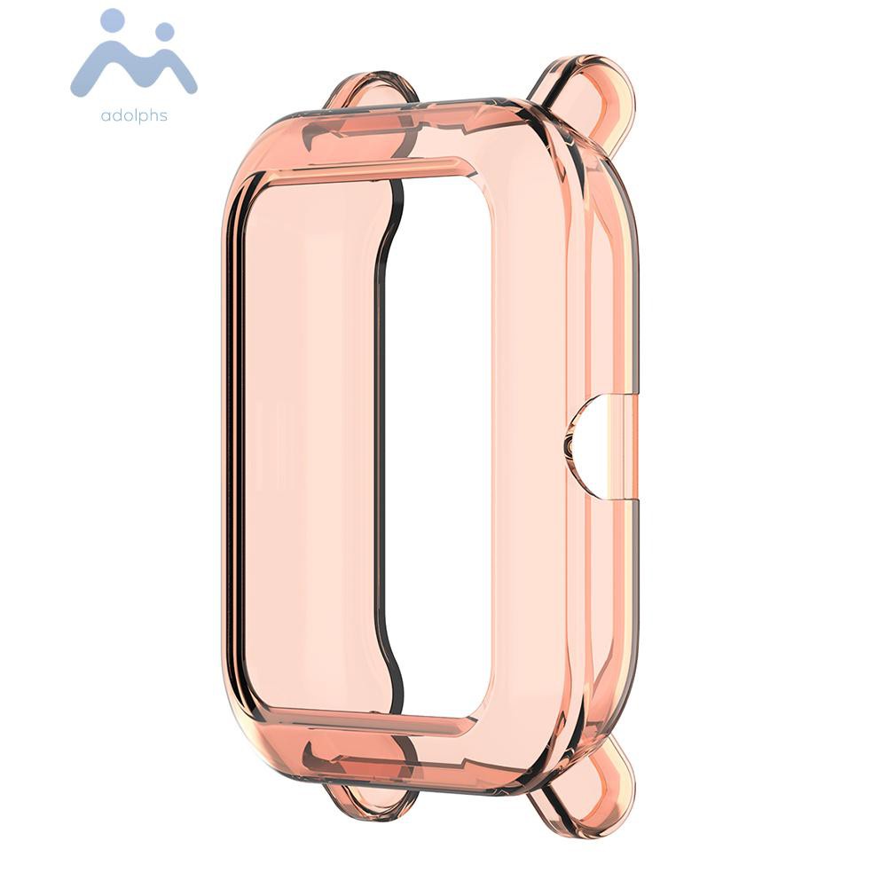 adolphs Soft TPU Protective Case Cover Shell Protector for Amazfit Bip S Smartwatch
