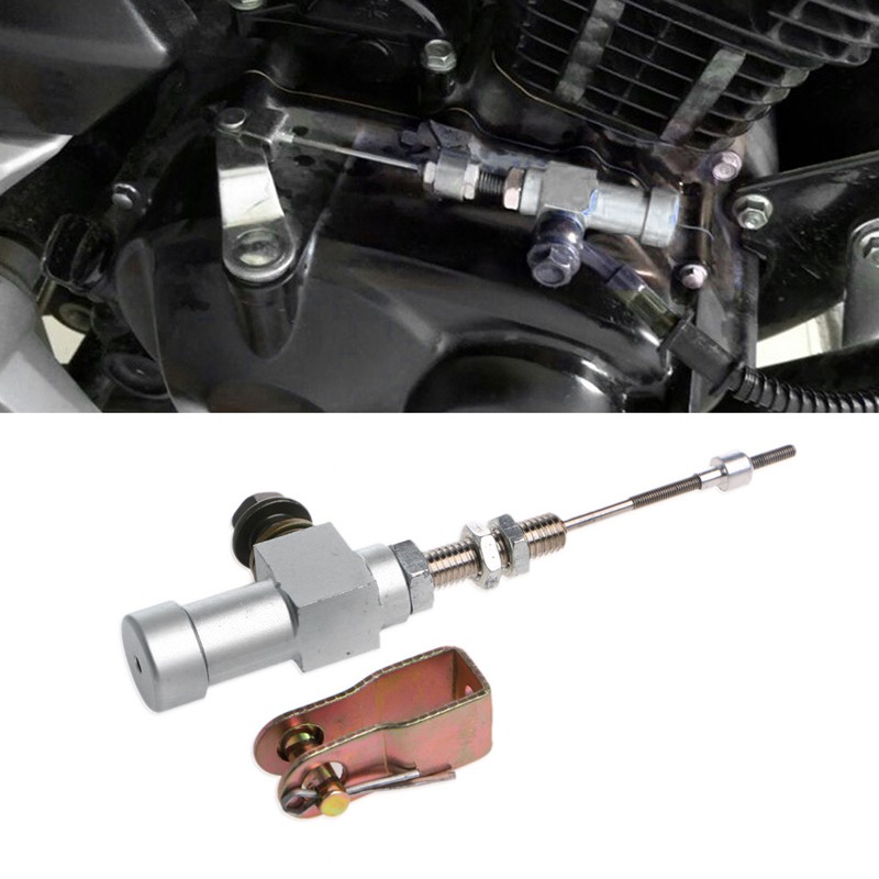 ROX Motorcycle Hydraulic Clutch Master Cylinder Rod Brake Pump  Aluminum
