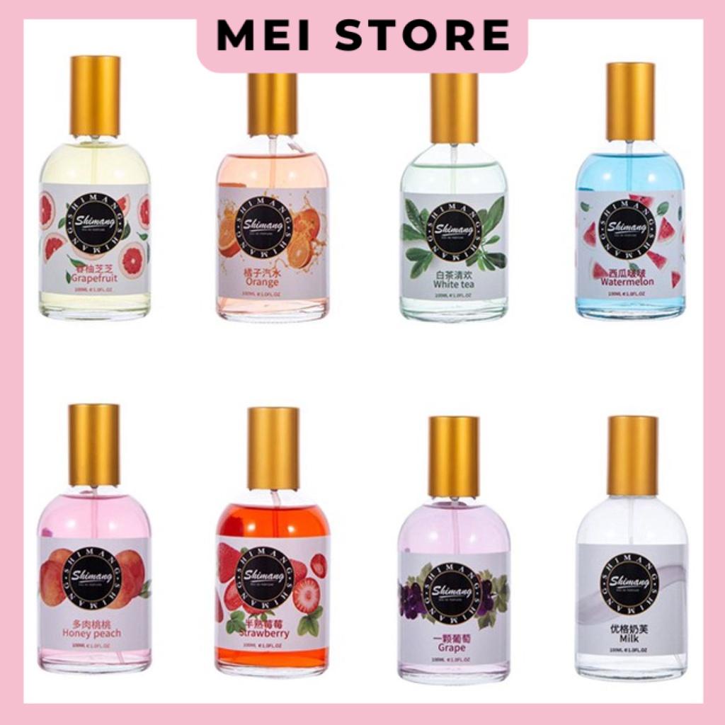 Nước Hoa Hương Trái Cây Shimang Version 2 Loại 100ml