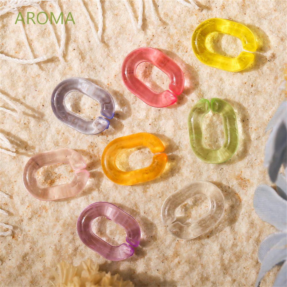 [Hàng mới về] 50 Phụ kiện trang trí móng tay nghệ thuật hình bầu dục 3d nhiều màu dễ thương DIY