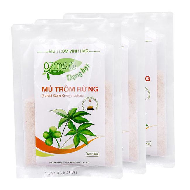 Mủ trôm Vĩnh Hảo Ozone O3 dạng bột không đường 100gr