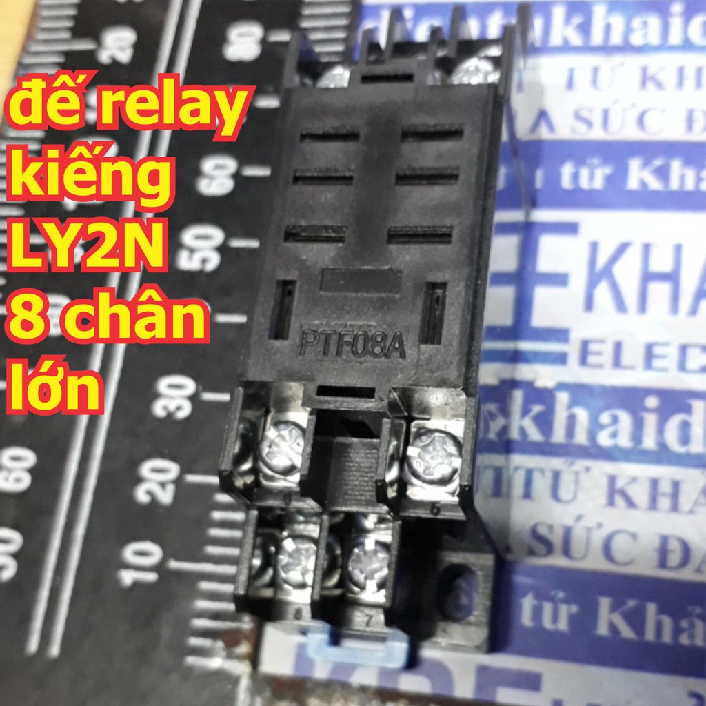 2 cái Đế Relay Kiếng LY2N-J PTF08A HH52PL loại 8 chân lớn kde5403