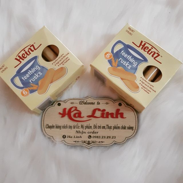 Bánh ăn dặm Heinz Úc .