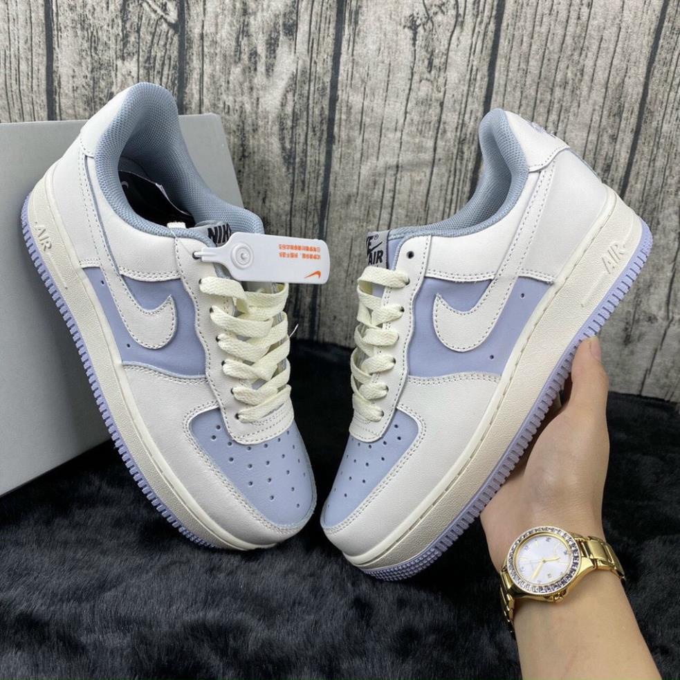 🌸Siêu Hot🌸 Giày Sneaker  AF1 Khoai Môn Trắng Xanh Kem Cream Cao Cấp Nam Nữ Full Size Đầy Đủ Bill + Box