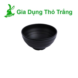 Mua Chén cơm nhựa Melamine Nhám Đen/Ngói (CO15N)