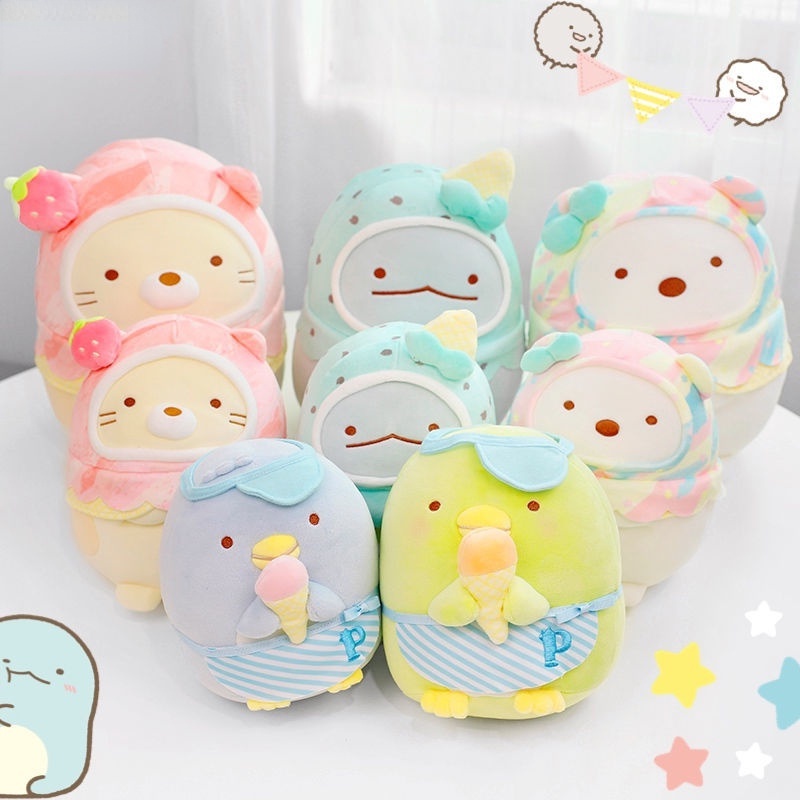 Búp Bê Nhồi Bông Mềm Mại 20/30CM Hình Sumikko Gurashi Làm Quà Tặng Sinh Nhật