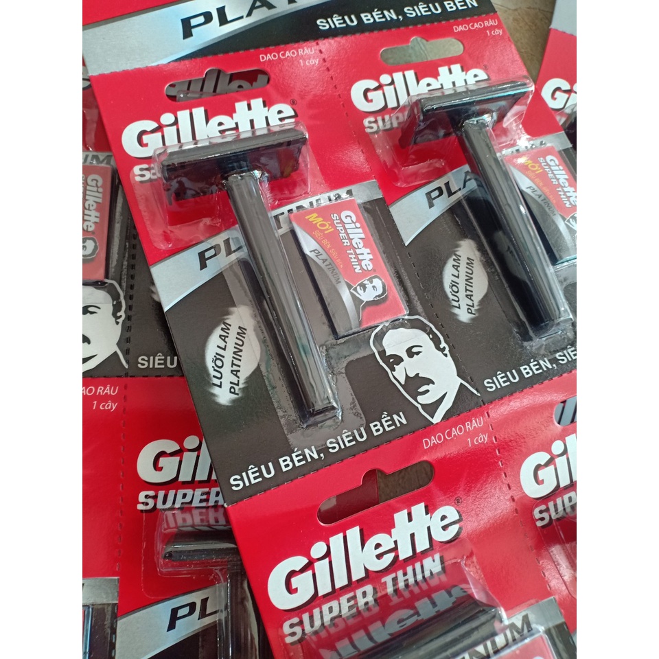 Bàn cạo râu Gillette siêu bền dễ dùng