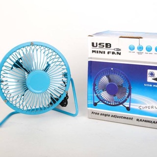Quạt lồng sắt cổng usb có đế để bàn (QUẠT LỒNG SẮT)