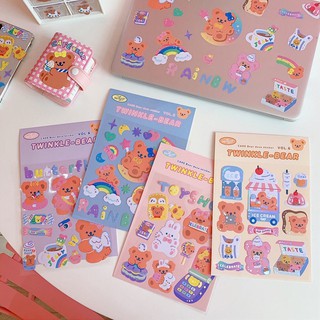 🦚 sticker trang trí phong cách Hàn Quốc chống nước 🦚