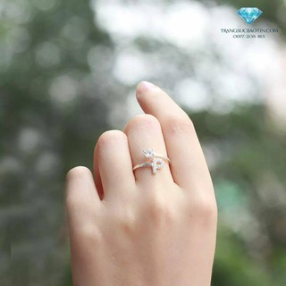 Nhẫn nữ, bạc ta, chữ cái
