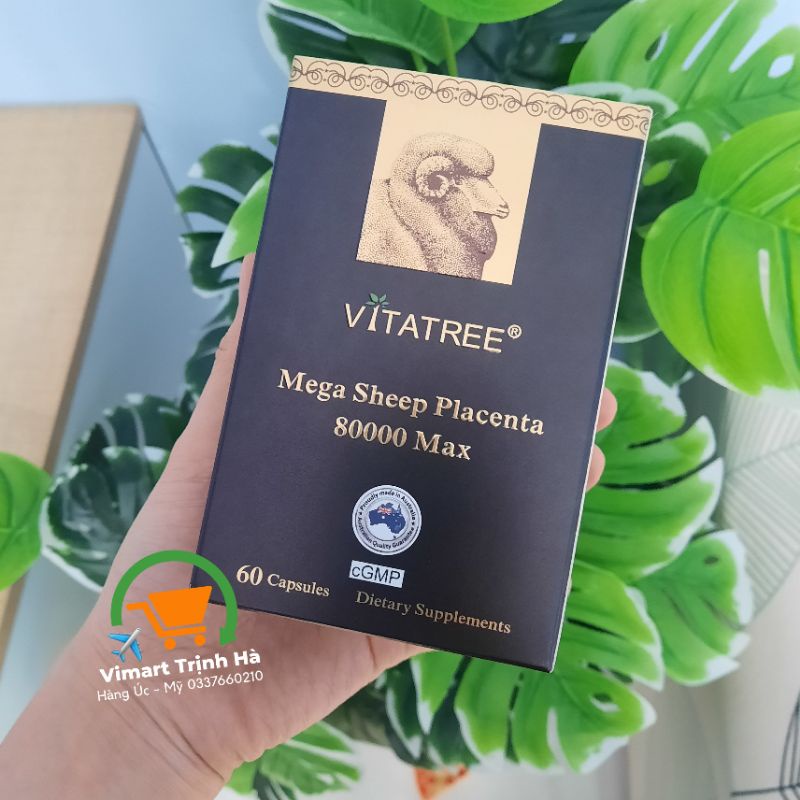 Viên uống nhau thai cừu vitatree  Nhau cừu vitatree 80000