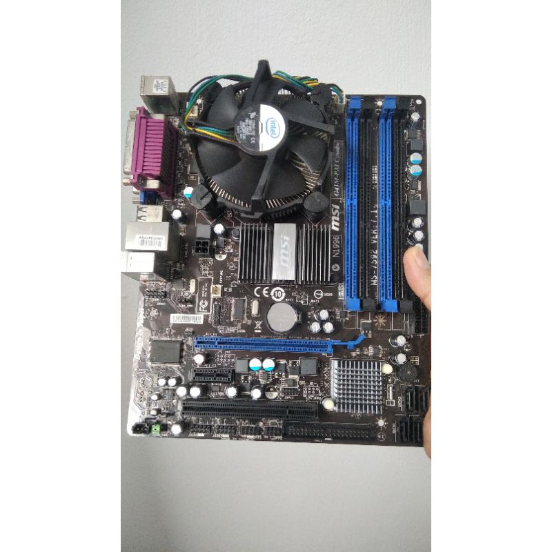 Main Giga G41 + Q9400