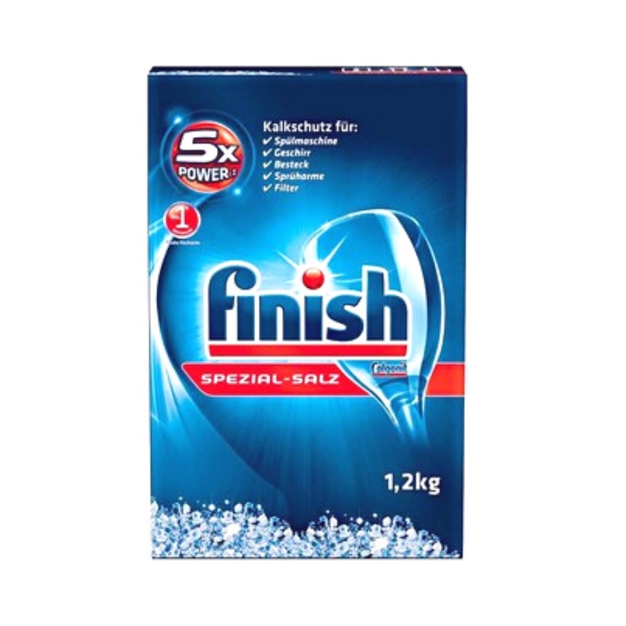 Muối rửa bát Finish 1.2 kg/ hộp - Hàng chính hãng