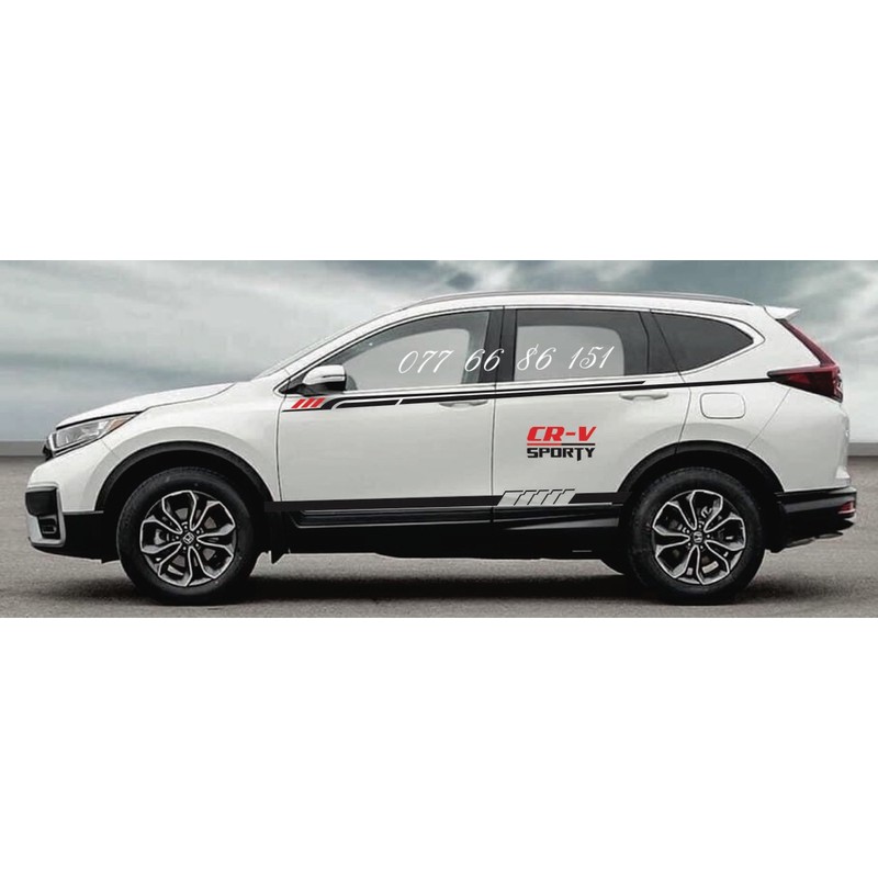 Tem Dán Sườn Xe CRV