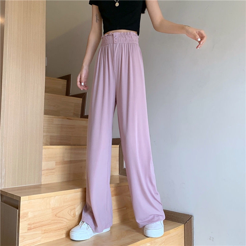 Quần Ống Rộng Lưng Thun Size Lớn S-2xl | BigBuy360 - bigbuy360.vn