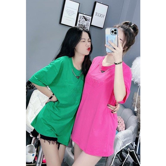 Áo thun nữ, áo phông nam nữ form rộng chất mềm mịn mát siêu đẹp 005