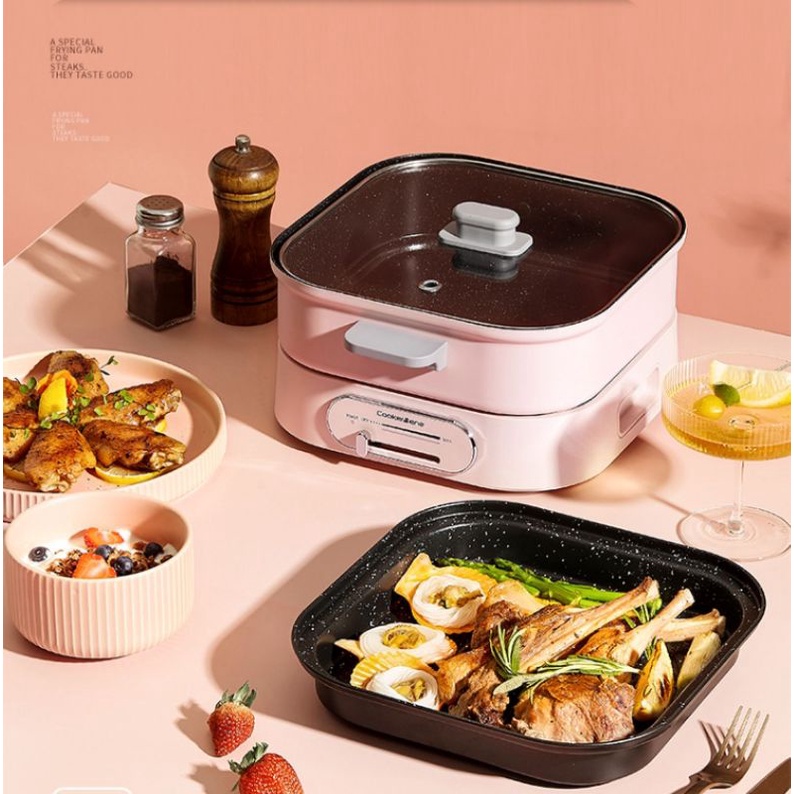 🎊 BỘ BẾP NỒI LẨU NƯỚNG ĐA NĂNG CHÍNH HÃNG COOKERBENE BẢO HÀNH 6 THÁNG🎊