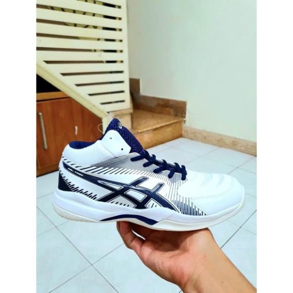 🇨🇭 GIÀY BÓNG CHUYỀN ASICS GEL-TASK TL10 MÀU TRẮNG