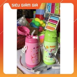 Bình Nước Học Sinh Có Ống Hút DUY TÂN