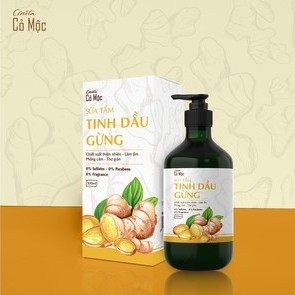 Sữa tắm tinh dầu gừng Cenota 300ml, sạch da, dưỡng ẩm mịn da, hương thơm dịu nhẹ - Mã DR37