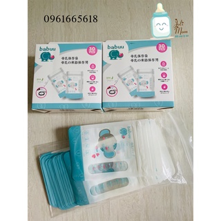 Túi trữ sữa Babuu 100ml (30 túi)