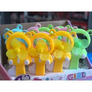 Quạt bóp tay mini hình thú giá rẻ