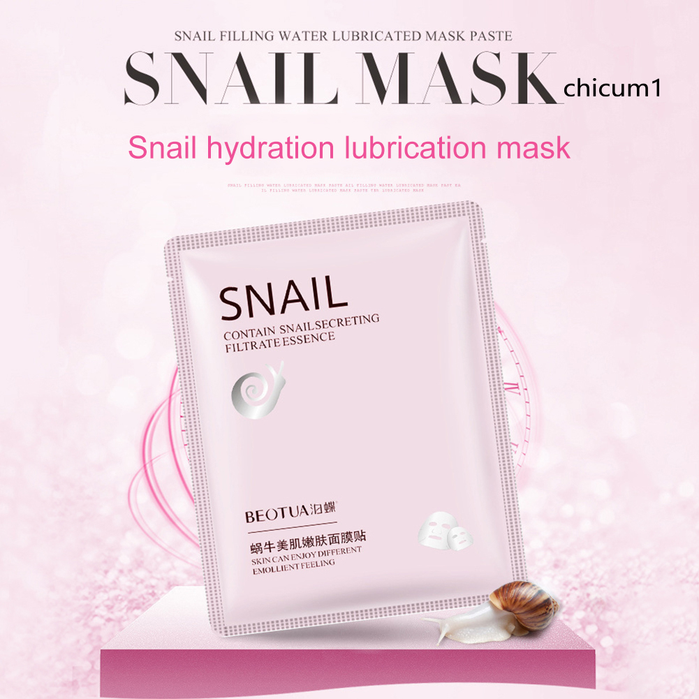 [Hàng mới về] Mặt nạ chiết xuất ốc sên tự nhiên kiềm dầu cấp ẩm và chăm sóc da