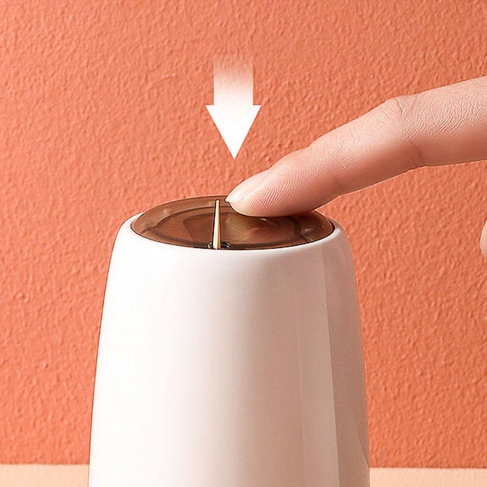 PATRICIA Hộp Đựng Tăm Xỉa Răng Dạng Nhấn Tự Động Sáng Tạo