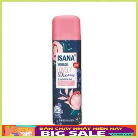 [Đức Nội Địa]  Gel/Bọt cạo lông Isana Đức