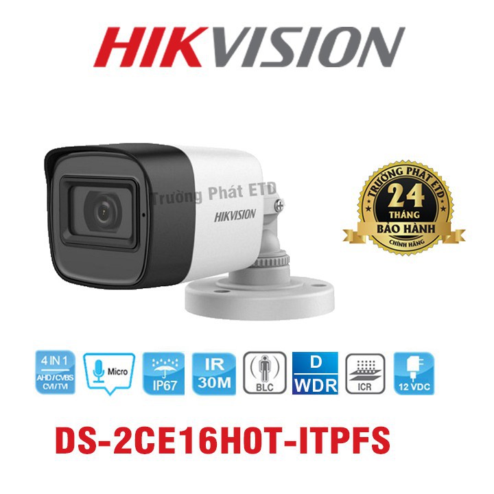 [SIÊU NÉT CÓ MICRO ]TRỌN BỘ 4 CAMERA HIKVISION 5.0MP ULTRA 2K MIC THU ÂM - NÉT NHẤT HIỆN NAY CHÍNH HÃNG - BẢO HÀNH 2 Năm