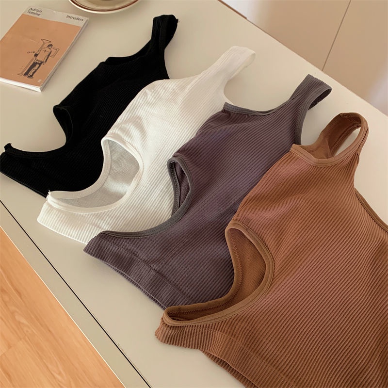 Áo Hai Dây Có Mút Đệm Ngực Thời Trang Phương Tây Quyến Rũ Cho Nữ