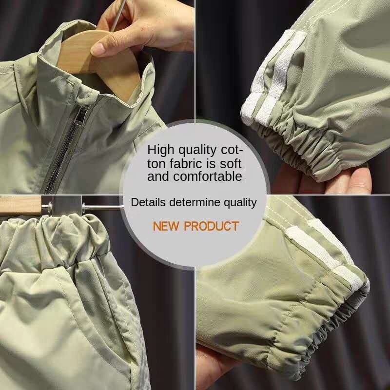 Set áo quần thể thao thời trang cho bé trai