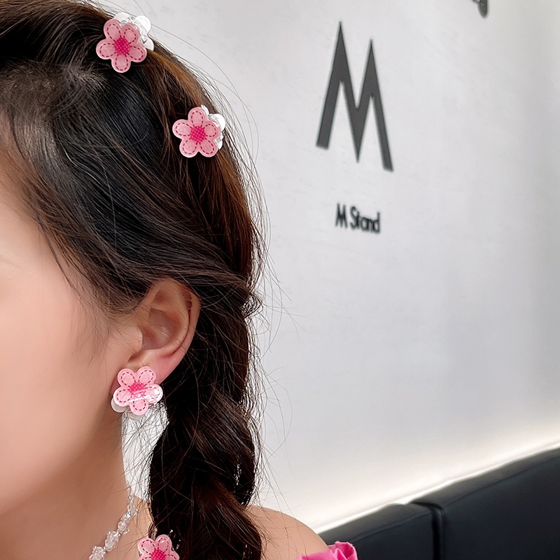 Kẹp tóc Bell Mew hoa anh đào nhí nhảnh, đáng yêu  TOC55