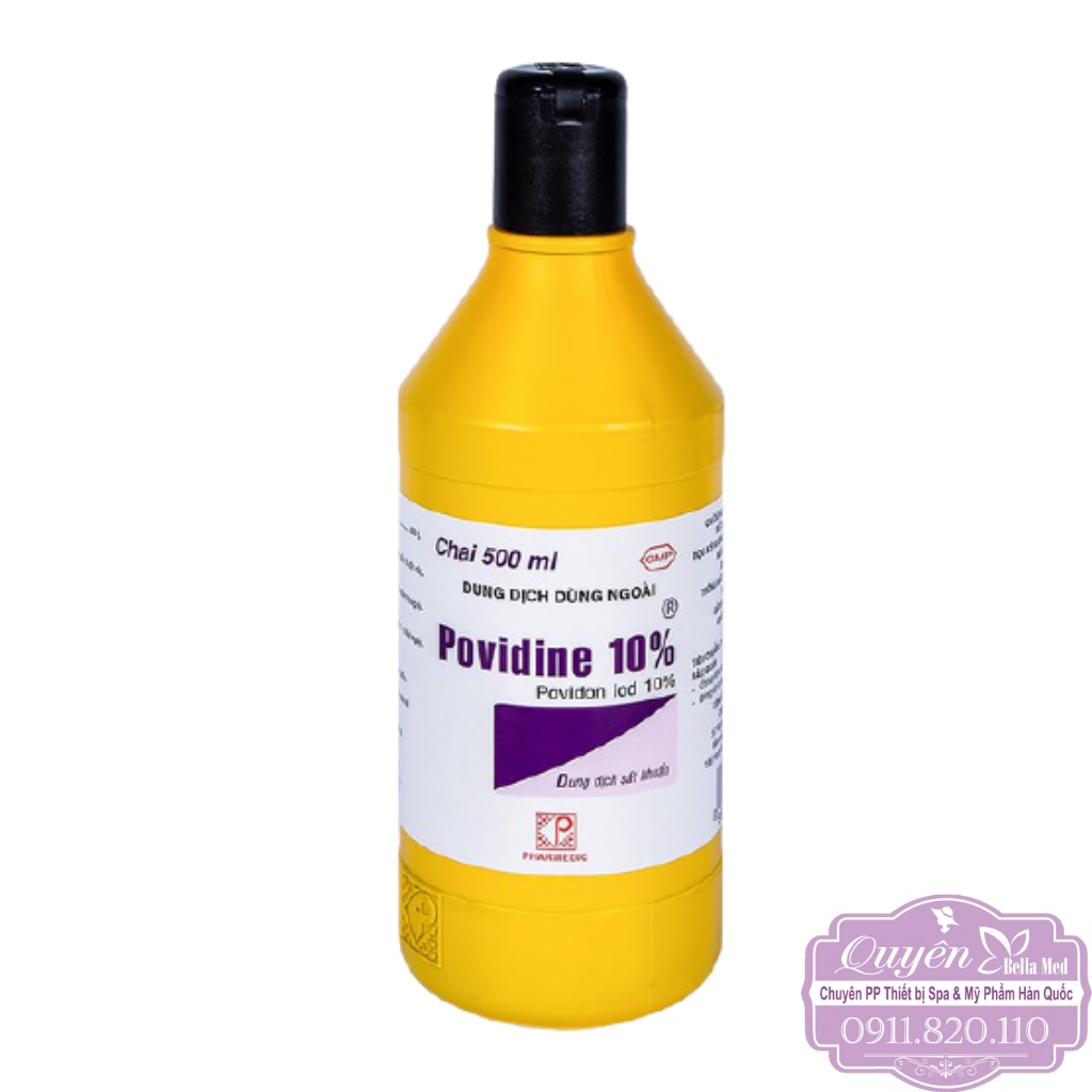 Dung dịch làm sạch Povidine 90ml-500ml